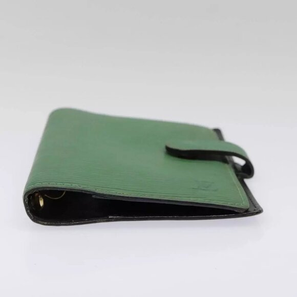 LOUIS VUITTON Epi Agenda PM Day Planner Cover Green R20054 LV Auth 90309 - Picture 5 of 16